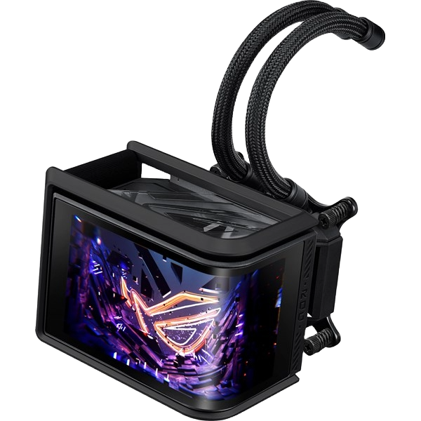 ASUS ROG Ryuo IV SLC 360 ARGB 360mm Liquid CPU Cooler in Black